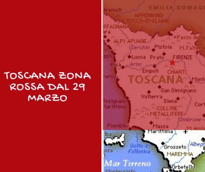 Toscana rossa marzo