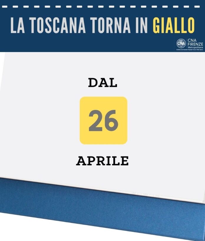 Toscana gialla dl 26 aprile