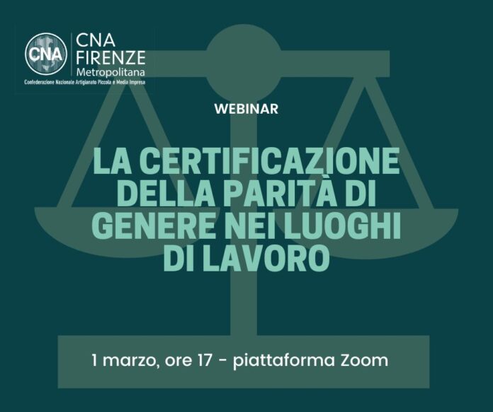 certificazione parità genere