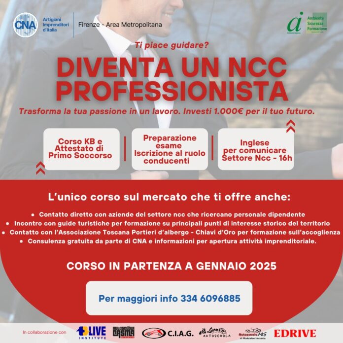 diventa ncc professionista