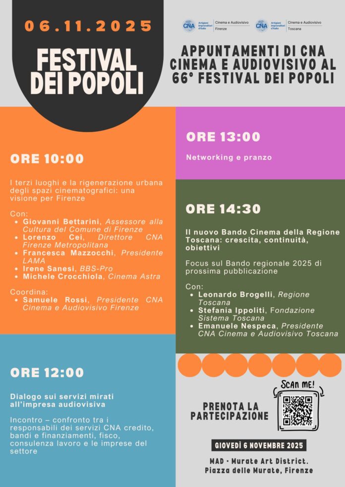 CNA Cinema e Audiovisivo al 66° Festival dei Popoli