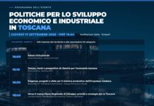 Politiche per lo sviluppo economico e industriale in Toscana: il 17 settembre incontro con le imprese