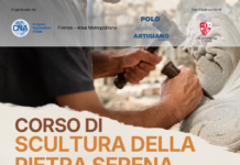 Al Polo Artigiano di via Guelfa il Percorso di Perfezionamento in Scultura della Pietra Serena pietra serena